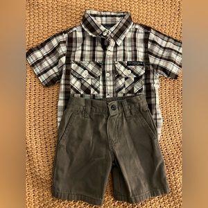 Us Polo Assn. two piece outfit. 12 months.